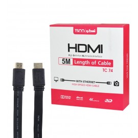 کابل HDMI طول 5 متر TSCO مدل TC 74