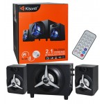 اسپیکر 3 تکه بلوتوثی رم و فلش خور Kisonli مدل TM-7000A