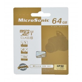 رم موبایل MicroSonic مدل 64GB U3 Class10
