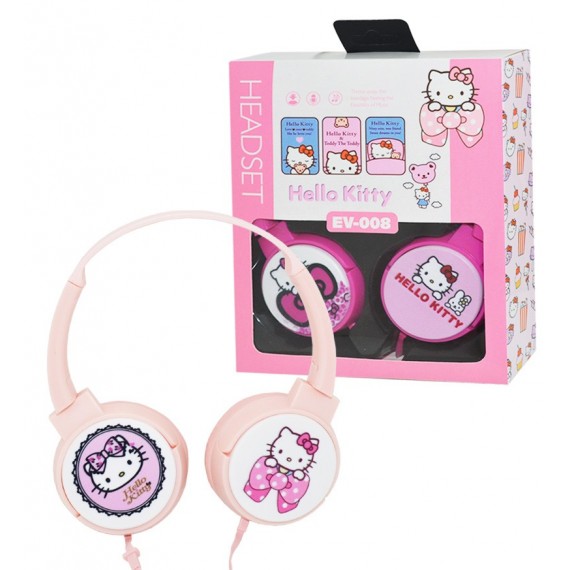 هدست EV-008 مدل Hello Kitty