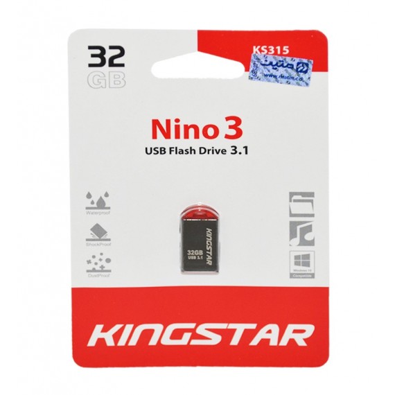 فلش KingStar مدل 32GB Nino3 USB 3.1 KS315