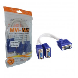 تبدیل 1 به 2 VGA طول 0.3 متر MW-Net