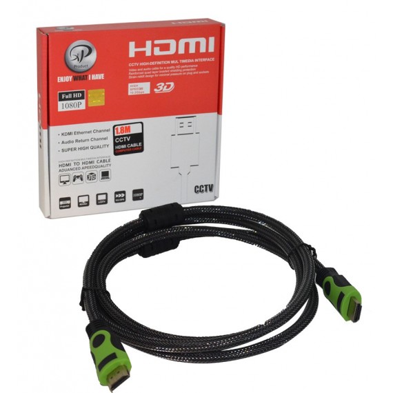 کابل 1.4 3D HDMI طول 1.8 متر Xp