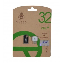 فلش Queen Tech مدل 32GB Cell Plus