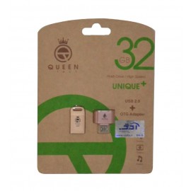 فلش Queen Tech مدل 32GB Unique Plus