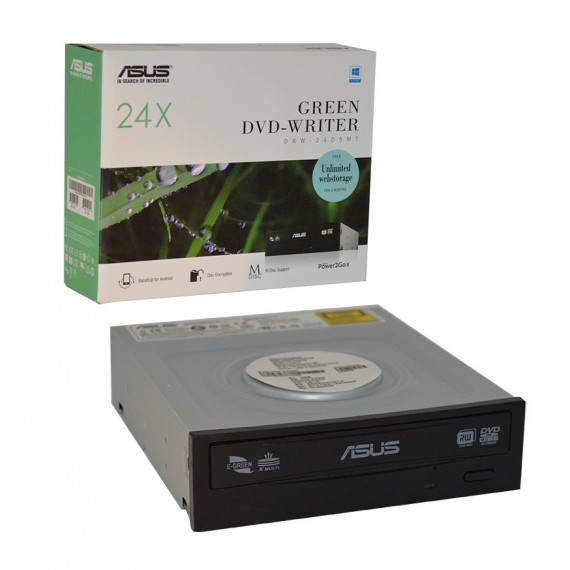 DVD رایتر اینترنال ASUS مدل DTW-24D5MT GREEN 24X پک دار