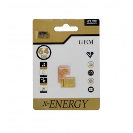 فلش ایکس انرژی (x-Energy) مدل 64GB Golden GEM
