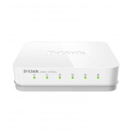 سوئیچ 5 پورت گیگابیتی و دسکتاپ D-Link مدل DGS-1005A