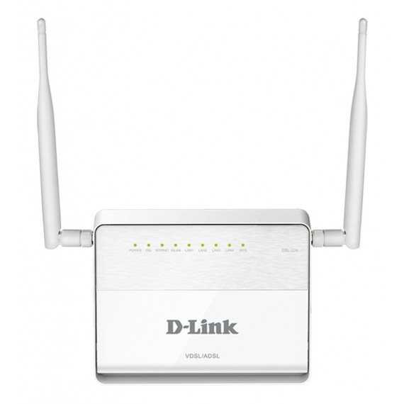 مودم روتر +VDSL2/ADSL2 بی سیم D-Link مدل DSL-224