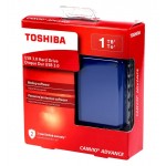 هارد اکسترنال یک ترابایت Toshiba مدل Canvio Advance