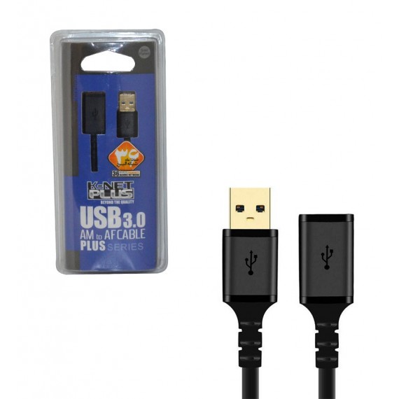 کابل افزایش طول USB طول 3 متر Knet Plus