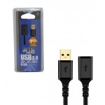کابل افزایش طول USB طول 3 متر Knet Plus
