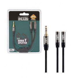 کابل Audio Y Spiliter (1 به 2 صدا ) مدل Knet Plus