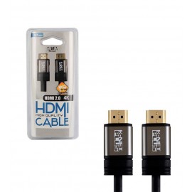 کابل 4K-3D 2.0 HDMI طول 0.7 متر Knet Plus مدل KP-HC150