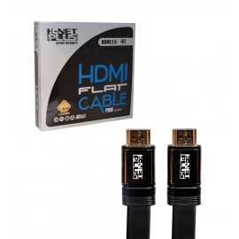کابل 4K-3D 2.0 HDMI فلت طول 40 متر Knet Plus مدل Black