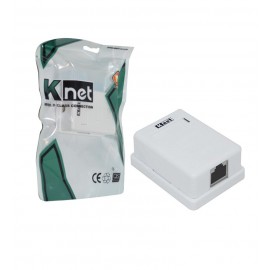 کیستون باکس تک پورت Knet مدل CAT5e K-N1085