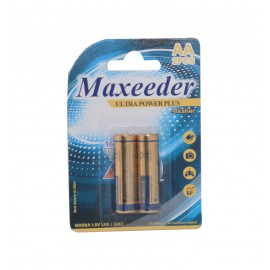 باتری قلمی Maxeeder کارتی 2 تایی