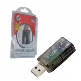 کارت صدا 5.1 کاناله USB اکسترنال XP مدل U21D