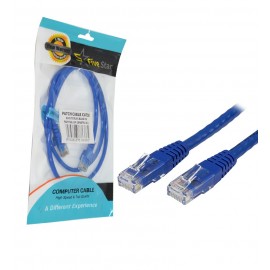 کابل شبکه CAT5E پچ کرد 2 متری Five Star