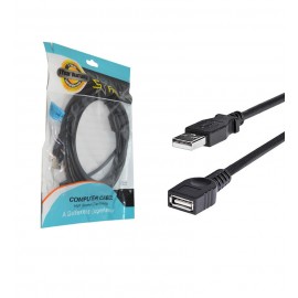 کابل افزایش طول USB طول 3 متر Five Star