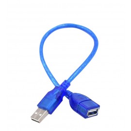 کابل افزایش طول USB طول 30 سانتی متر بدون پک