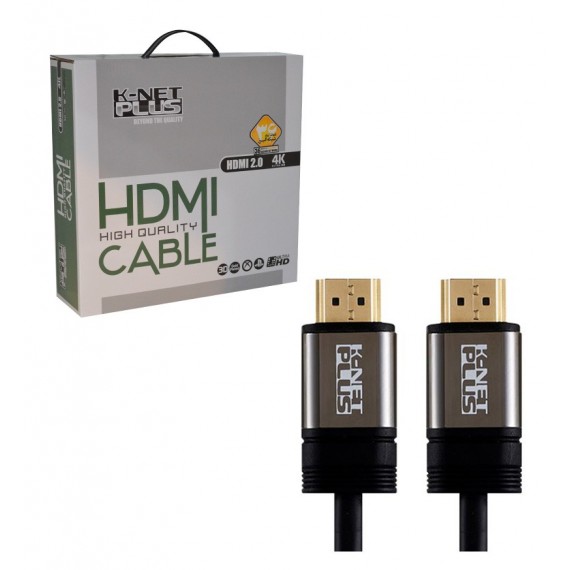 کابل 4K-3D 2.0 HDMI طول 50 متر Knet Plus مدل KP-HC159