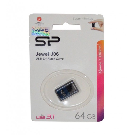 فلش Silicon Power مدل 64GB Jewel J06 USB 3.1 Gen1