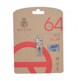 فلش QUEEN tech مدل 64GB CLIP