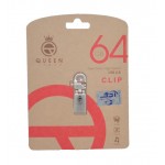 فلش QUEEN tech مدل 64GB CLIP