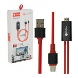 کابل MHL تبدیل HDMI به لایتنینگ ProOne مدل PCH75 طول 1.8متر