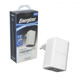 شارژر دیواری 2 پورت Energizer مدل ACA2DE Universal