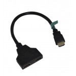 کابل تبدیل 1 به 2 HDMI طول 30 سانتی متر KAISER
