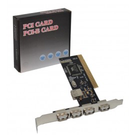 کارت PCI به USB2.0 چهار پورت KAISER