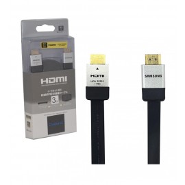 کابل 1.4 3D HDMI فلت طول 3 متر SAMSUNG مدل DLC-HE20HF