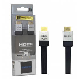 کابل 1.4 3D HDMI فلت طول 2 متر SAMSUNG مدل DLC-HE20HF