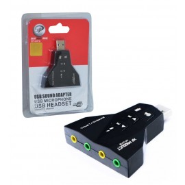 کارت صدا 7.1 کاناله USB اکسترنال XP مدل U41C