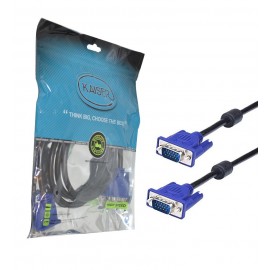 کابل VGA طول 1.5 متر3+6 KAISER مشکی
