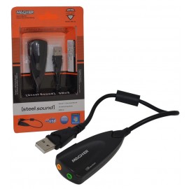 کارت صدا 7.1 کاناله USB اکسترنال مچر (Macher) مدل MR-132