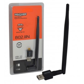 دانگل Wifi شبکه آنتن بلند مچر (Macher) مدل MR-136