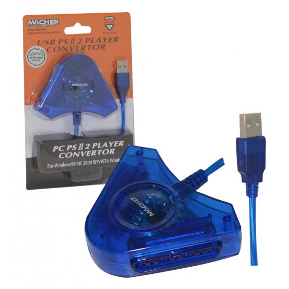 تبدیل دسته PS2 به USB برند MACHER مدل MR-66
