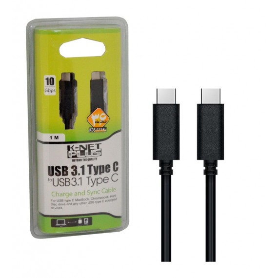 کابل USB 3.0 Type C به Type A طول 1.2 متر Knet Plus
