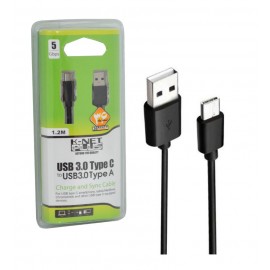 کابل 1.2 متری USB3.0 Type C به USB3.0 Type A مدل Knet Plus