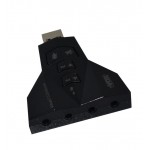 کارت صدا 7.1 کاناله USB اکسترنال xVOX مدل X833