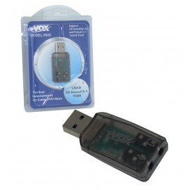 کارت صدای 5.1 کاناله USB اکسترنال xVOX مدل X832