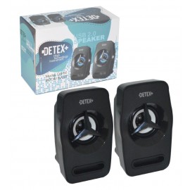 اسپیکر لپ تاپی 2 تکه DETEX+ مدل DS-90