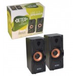اسپیکر لپ تاپی 2 تکه DETEX+ مدل DS-93