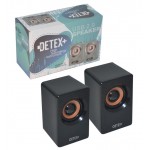 اسپیکر لپ تاپی 2 تکه DETEX+ مدل 94