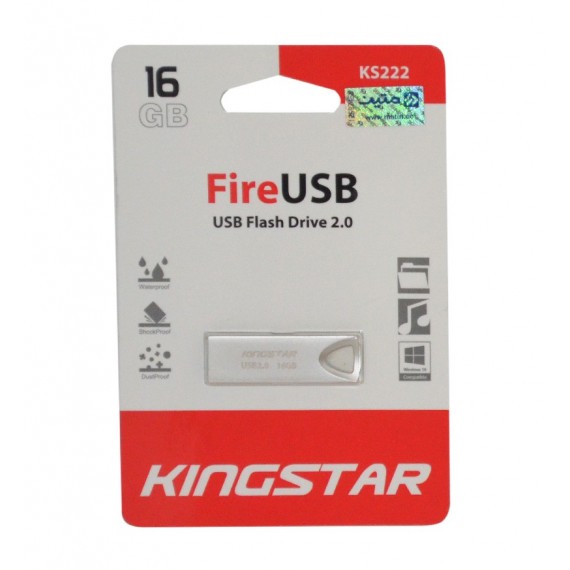 فلش KingStar مدل 32GB Fire USB 2.0 KS222