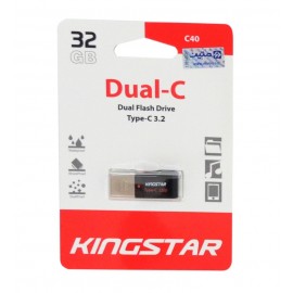 فلش کینگ استار (KingStar) مدل 32GB Dual-C C40 USB3.2