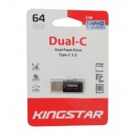 فلش KingStar مدل 32GB Dual-C C40 USB3.2